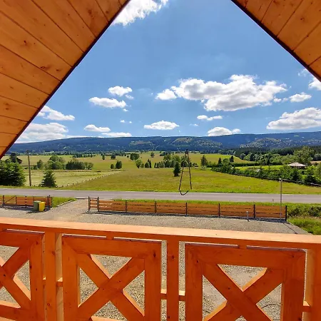 Шале Osada Orlica Klimatyczne Z Widokiem Na Gory I Termalnym Sauna Jacuzzi 4 Km Od Zieleniec Arena Lasowka