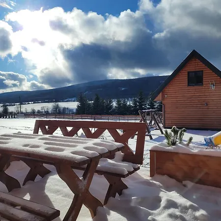 Osada Orlica Klimatyczne Z Widokiem Na Gory I Termalnym Sauna Jacuzzi 4 Km Od Zieleniec Arena Lasowka