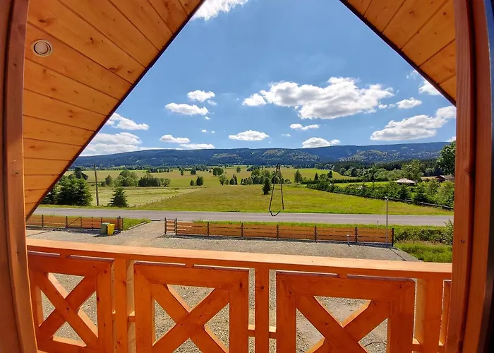 Chalet Osada Orlica Klimatyczne Z Widokiem Na Gory I Termalnym Sauna Jacuzzi 4 Km Od Zieleniec Arena Lasowka