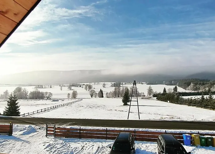 Chalet Osada Orlica Klimatyczne Z Widokiem Na Gory I Termalnym Sauna Jacuzzi 4 Km Od Zieleniec Arena Lasowka