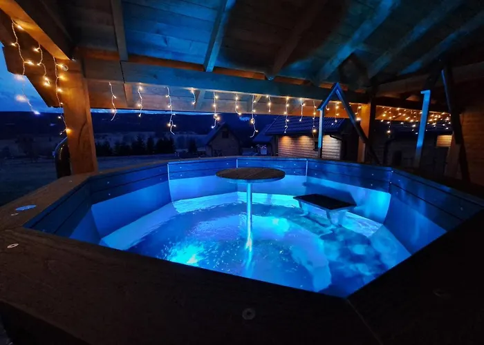 Osada Orlica Klimatyczne Z Widokiem Na Gory I Termalnym Sauna Jacuzzi 4 Km Od Zieleniec Arena * Lasowka