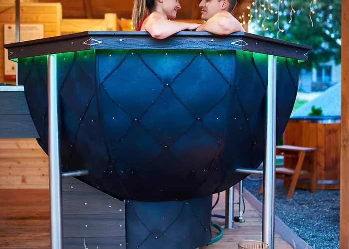 Osada Orlica Klimatyczne Z Widokiem Na Gory I Termalnym Sauna Jacuzzi 4 Km Od Zieleniec Arena Lasowka