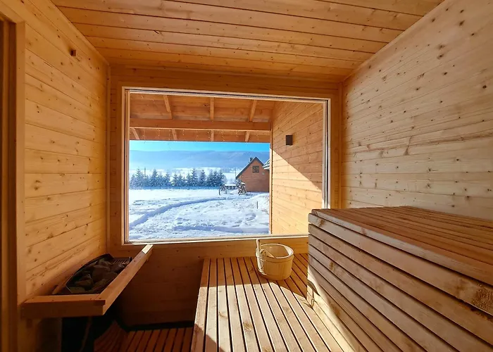 Osada Orlica Klimatyczne Z Widokiem Na Gory I Termalnym Sauna Jacuzzi 4 Km Od Zieleniec Arena Chalet *