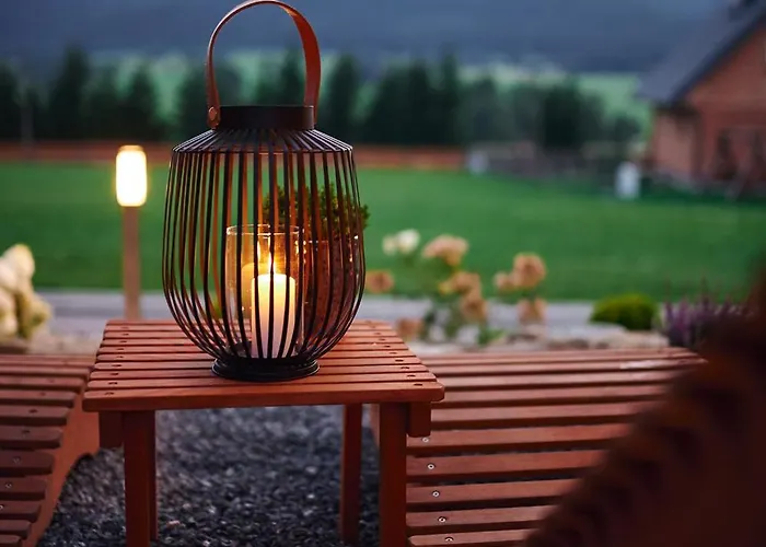 Osada Orlica Klimatyczne Z Widokiem Na Gory I Termalnym Sauna Jacuzzi 4 Km Od Zieleniec Arena Chalet Lasowka