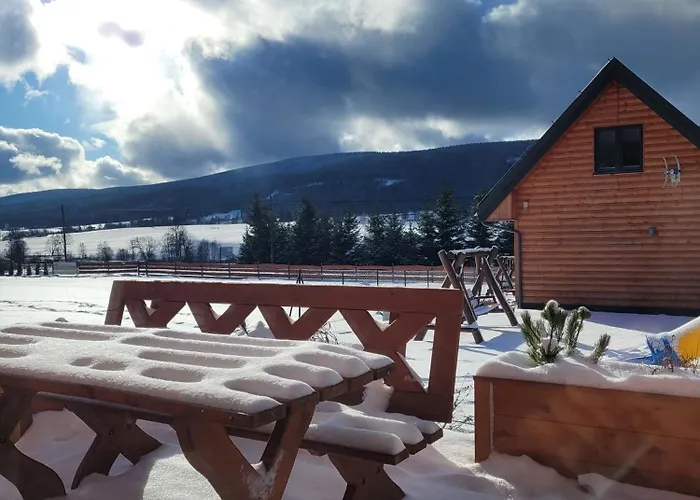 Osada Orlica Klimatyczne Z Widokiem Na Gory I Termalnym Sauna Jacuzzi 4 Km Od Zieleniec Arena Lasowka