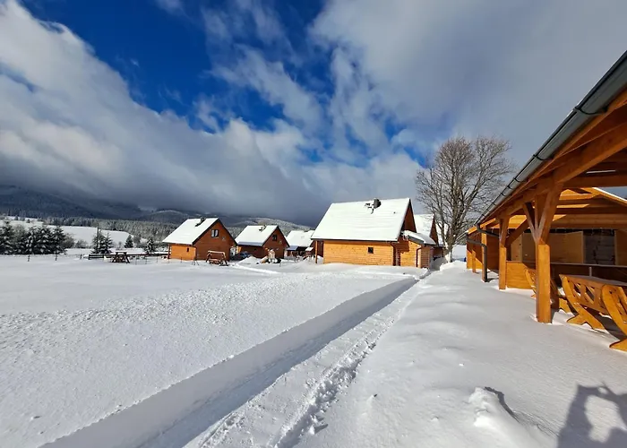 Osada Orlica Klimatyczne Z Widokiem Na Gory I Termalnym Sauna Jacuzzi 4 Km Od Zieleniec Arena Chalet