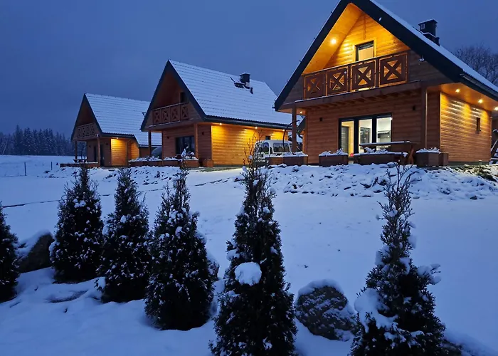 Osada Orlica Klimatyczne Z Widokiem Na Gory I Termalnym Sauna Jacuzzi 4 Km Od Zieleniec Arena Chalet